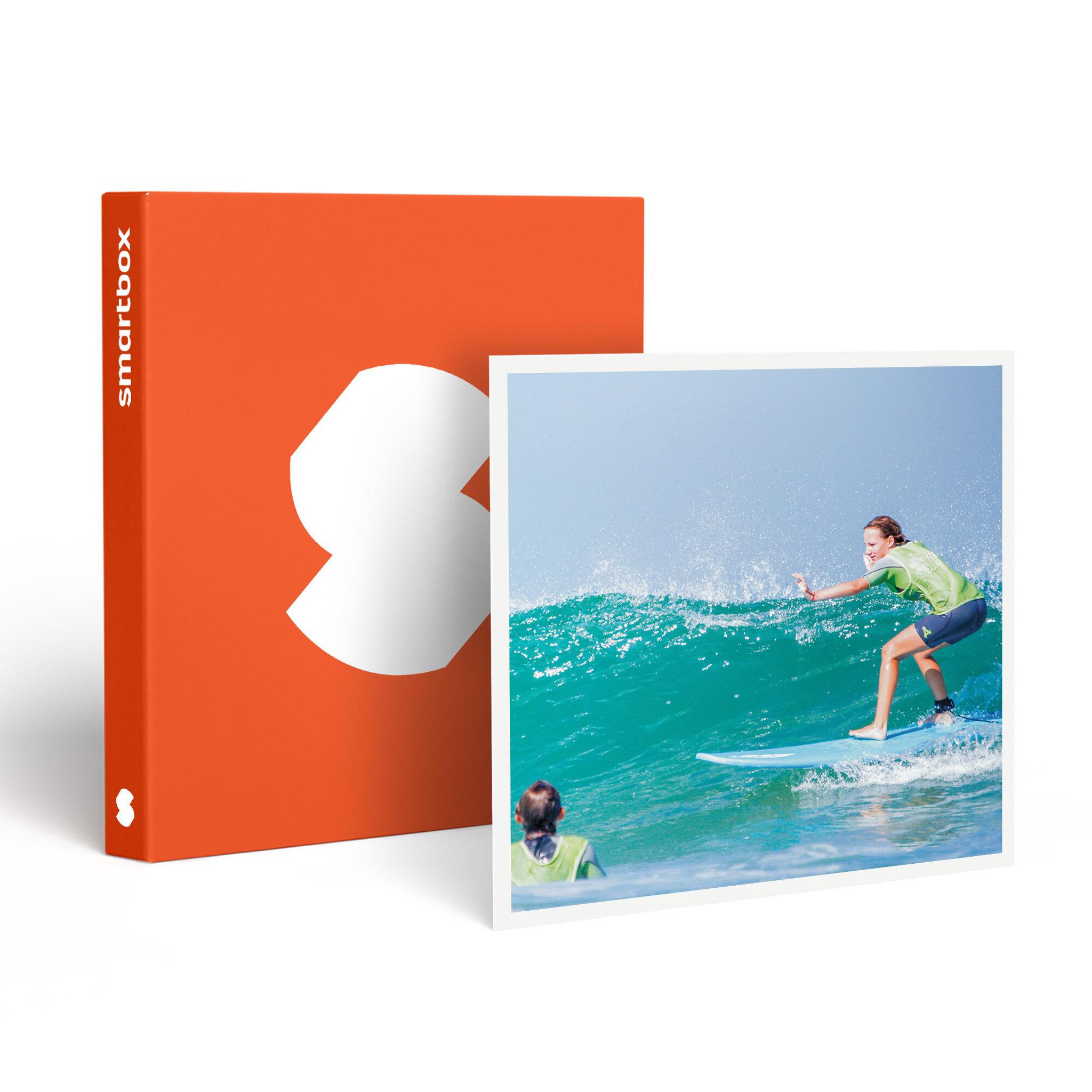 Smartbox 3 cours de surf d'1h30 à seignosse - coffret cadeau sport & aventure