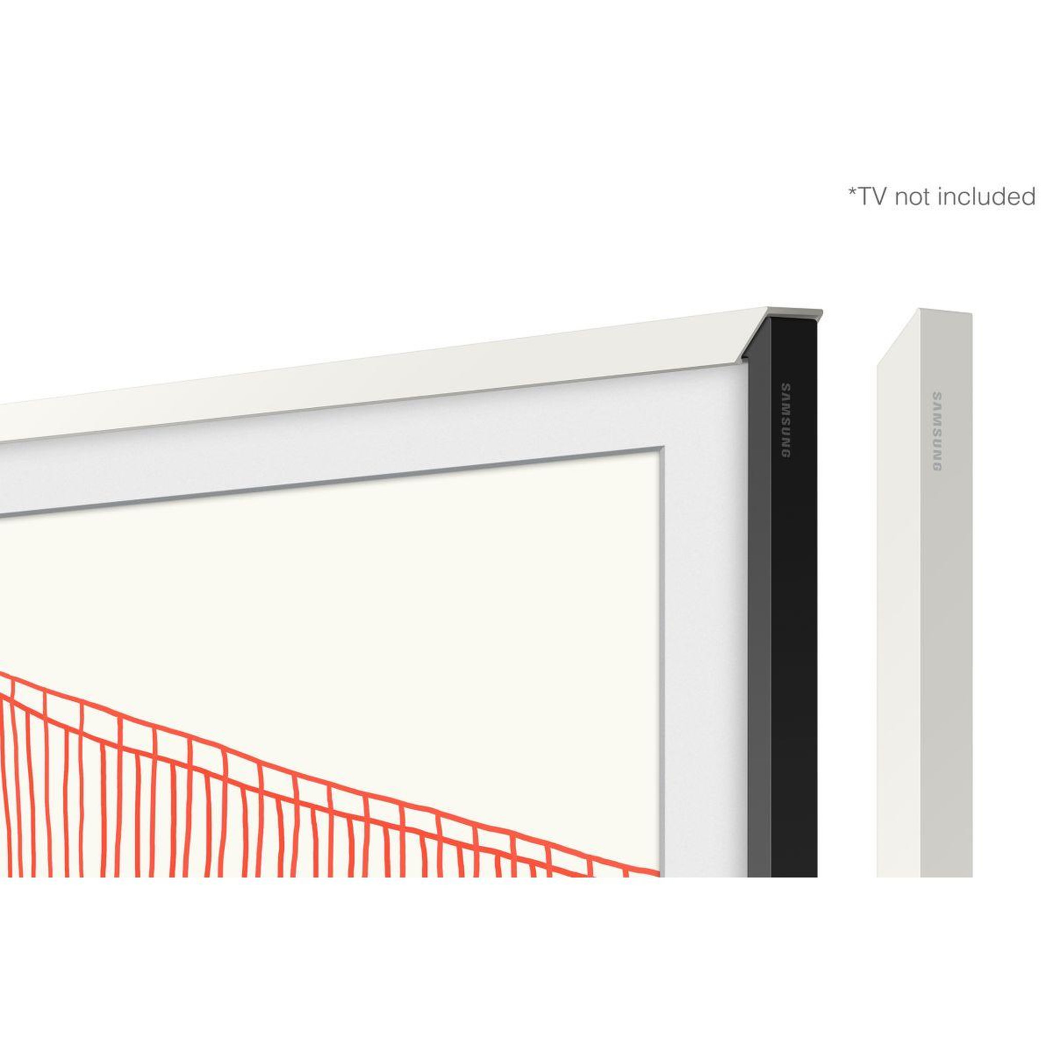 Voir la diapositive 4 : Samsung Cadre the frame couleur blanc - compatible tv the frame 55''