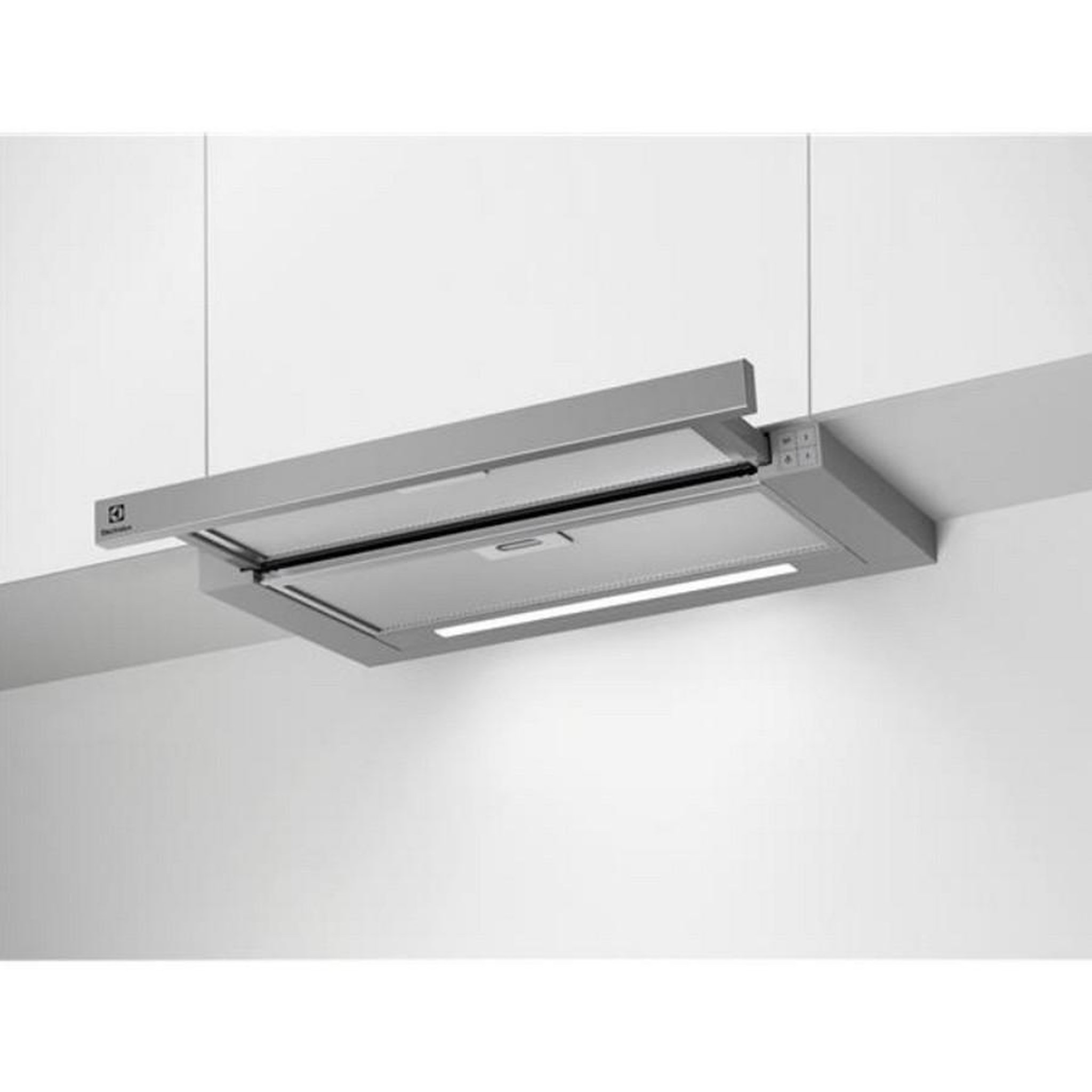 Voir la diapositive 3 : ELECTROLUX Hotte télescopique 60cm 600m3/h inox - lfp616x