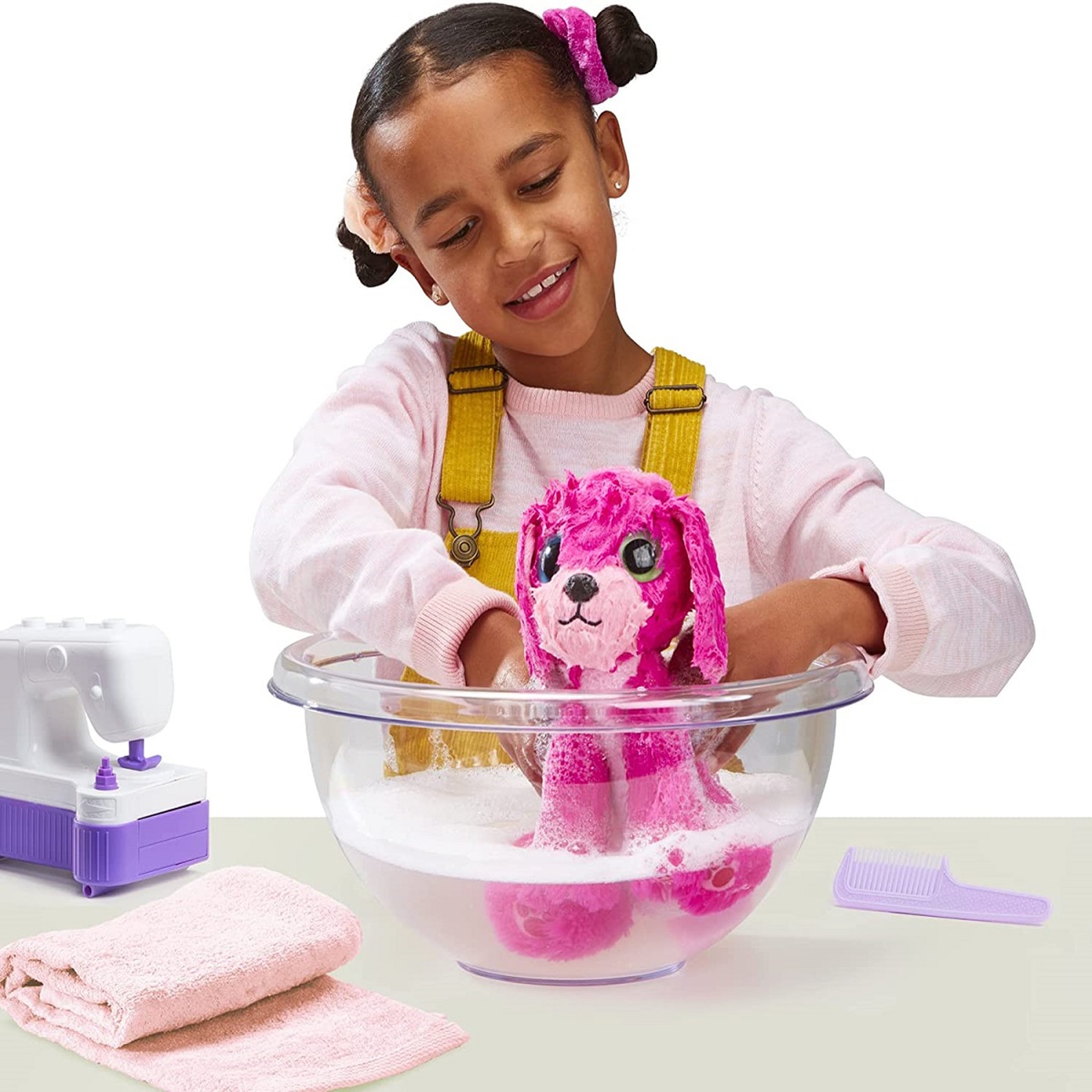 Voir la diapositive 4 : MOOSE TOYS Couture Surprise Rose - Little Live Pets Scruff-A-Luvs