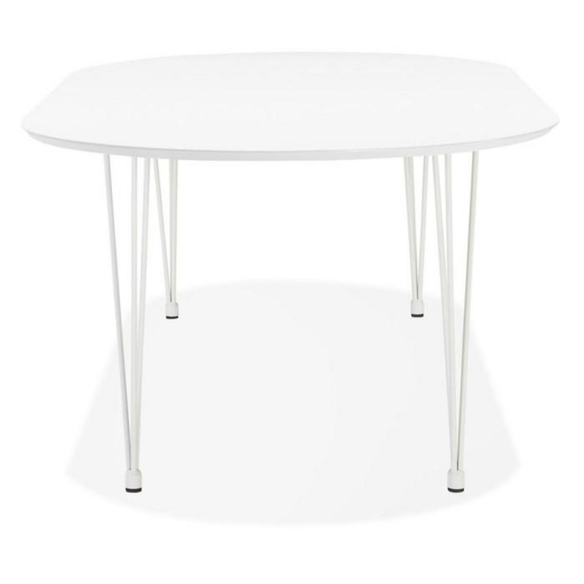 Paris Prix Table de Repas Extensible  Babao  120-220cm Blanc