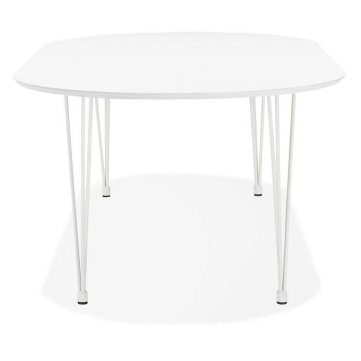 Paris Prix Table de Repas Extensible  Babao  120-220cm Blanc