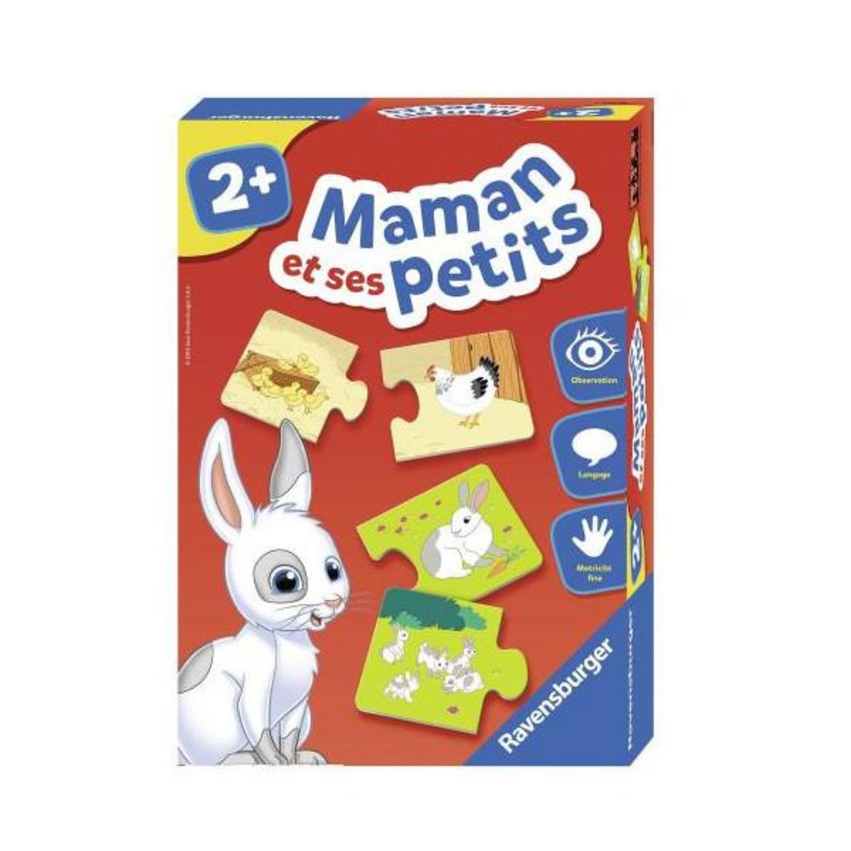 RAVENSBURGER Puzzle Duo Ravensburger Maman et ses petits