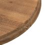 Voir la diapositive 4 : VIDAXL Table d'appoint Bois de sapin massif 40 x 64 cm Marron
