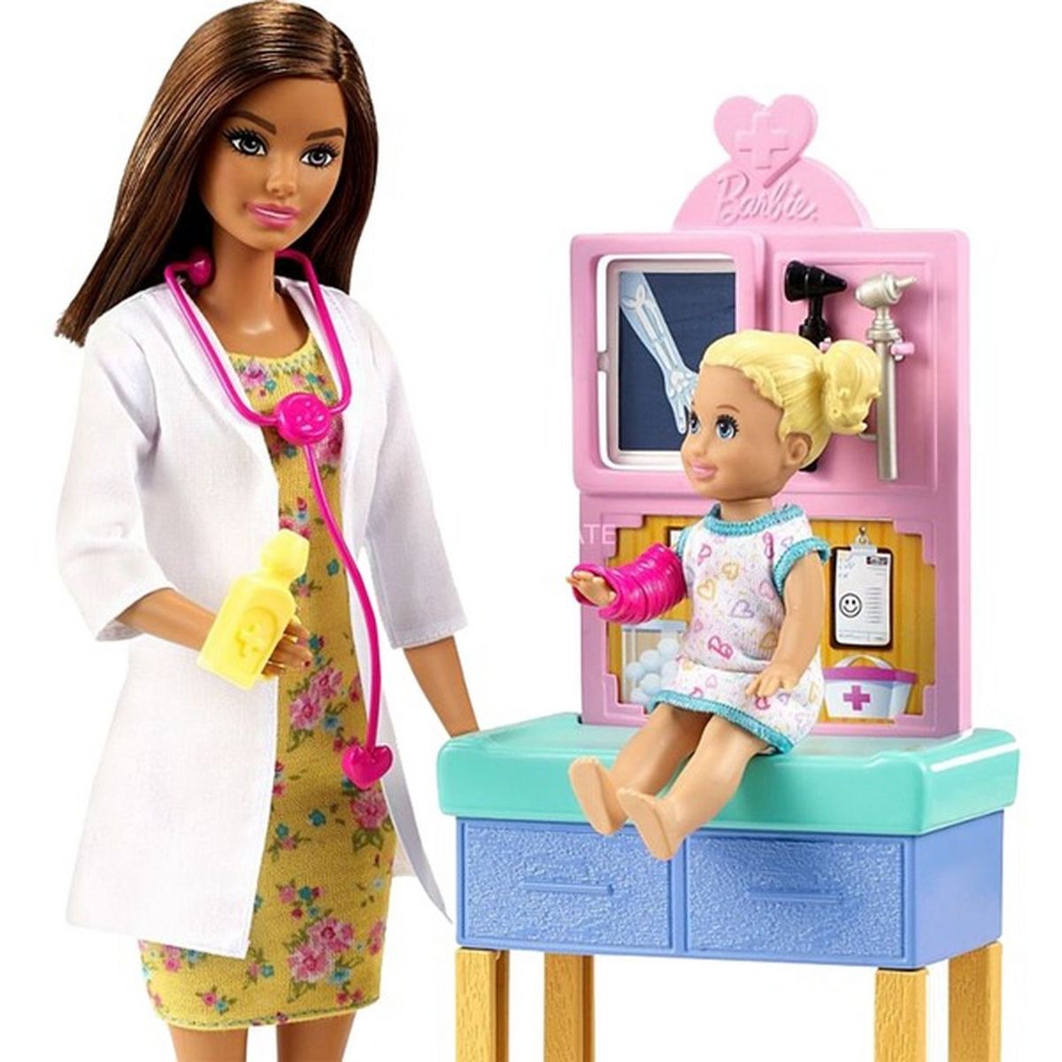 BARBIE Coffret Barbie Pédiatre