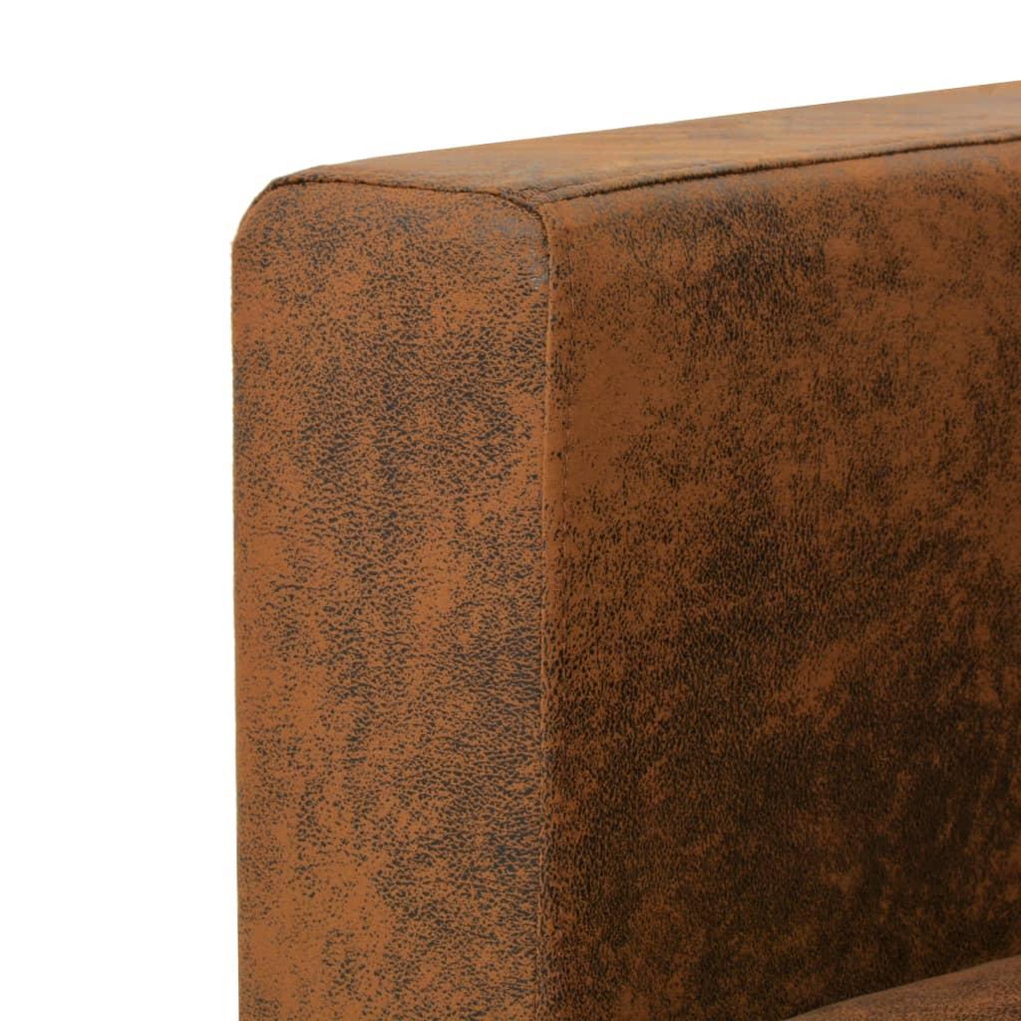 Voir la diapositive 4 : VIDAXL Canape a 2 places 137x73x82 cm Cuir daim artificiel