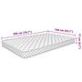 Voir la diapositive 6 : VIDAXL Matelas en mousse a memoire de forme 200 x 140 x 17 cm doux