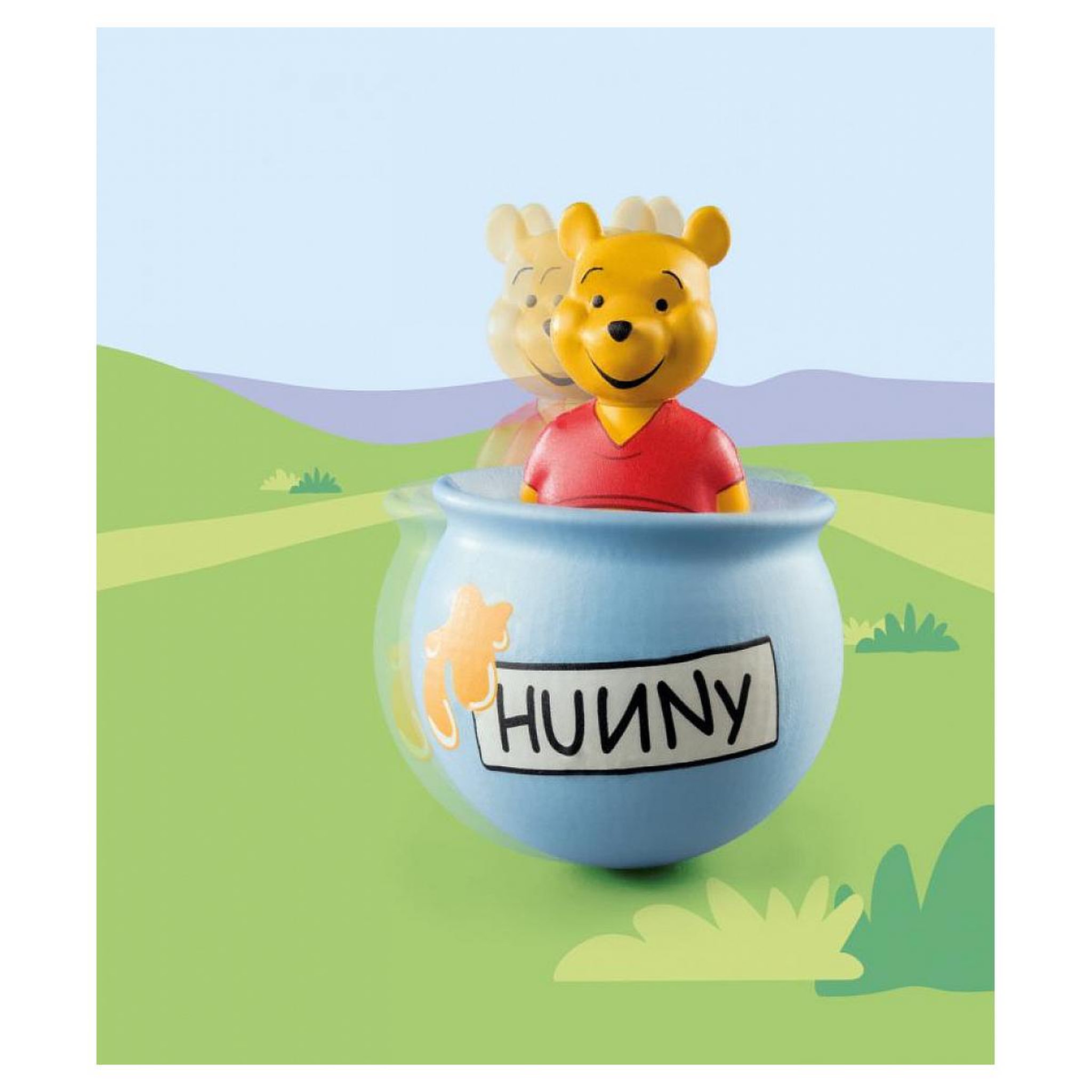 Voir la diapositive 2 : PLAYMOBIL 71318 Winnie l'ourson et culbuto pot de miel