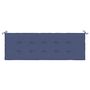 Voir la diapositive 4 : VIDAXL Coussin de banc de jardin bleu marine 150x50x3 cm tissu oxford