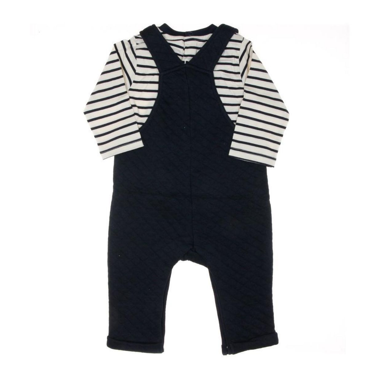 ELLE EST OU LA MER Salopette + T Shirt /Blanc EOM Egisot