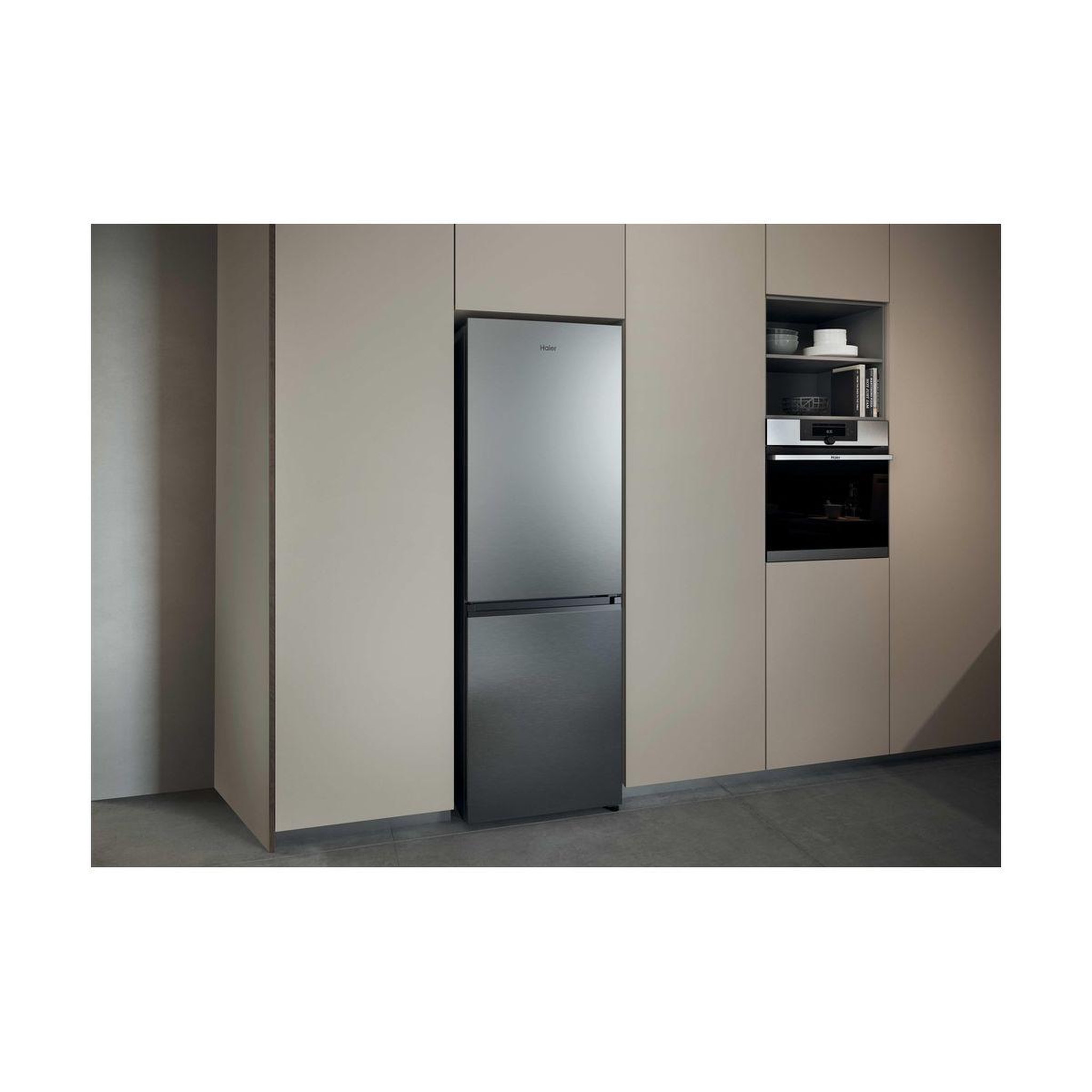 Voir la diapositive 3 : HAIER Réfrigérateur combiné HDPR1618ANPK