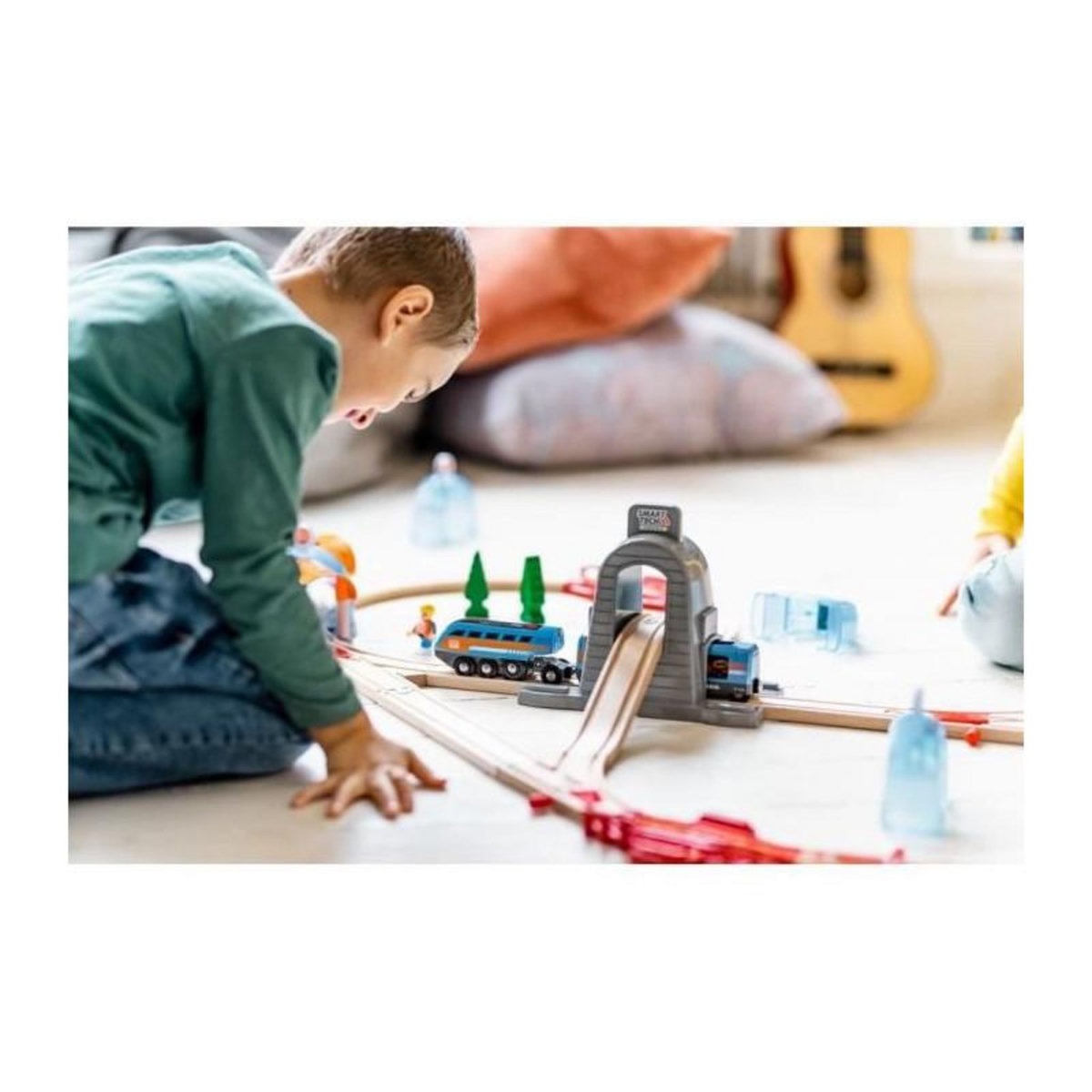 Brio Brio World Locomotive a Enregistreur vocal Smart Tech Sound  - STEM - Circuit de train en bois - Ravensburger - Des 3 ans - 3397