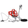Voir la diapositive 3 : VIDAXL Pistolet a peinture a haute pression sans air 1010 W