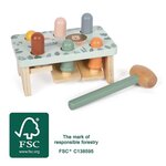 SMALLFOOT Banc a marteler  - Safari