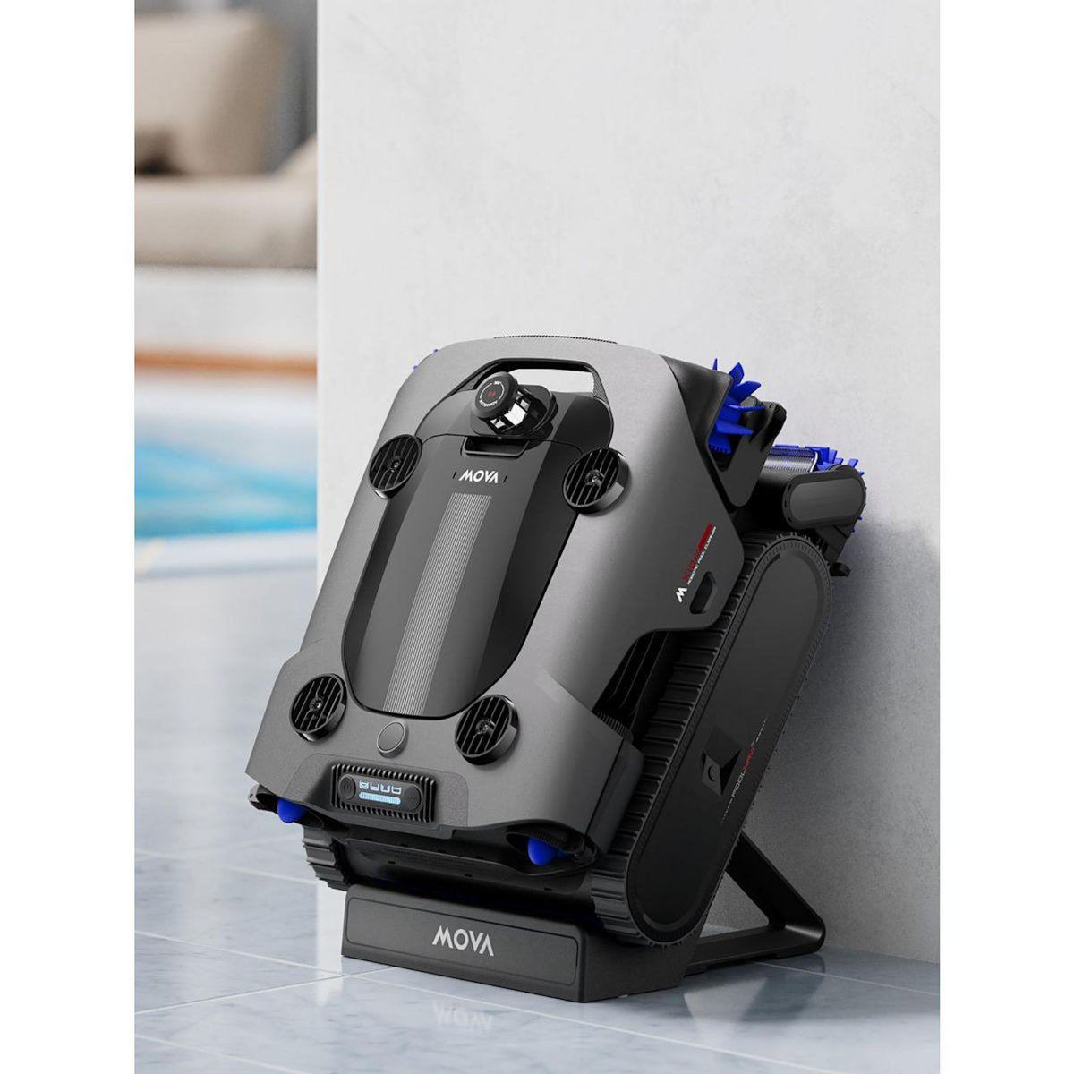 MOVA Robot piscine Rover X10 sans fil - bassins jusqu'à 500m² - 6h d'autonomie