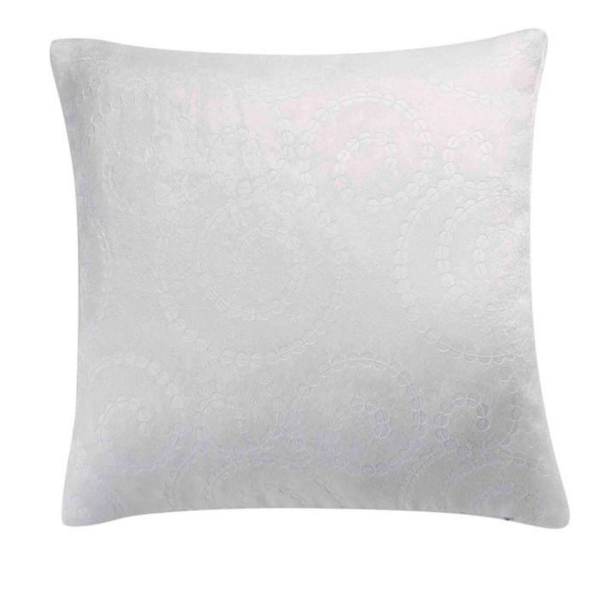 Paris Prix Housse de Coussin  Noctua  40x40cm Blanc