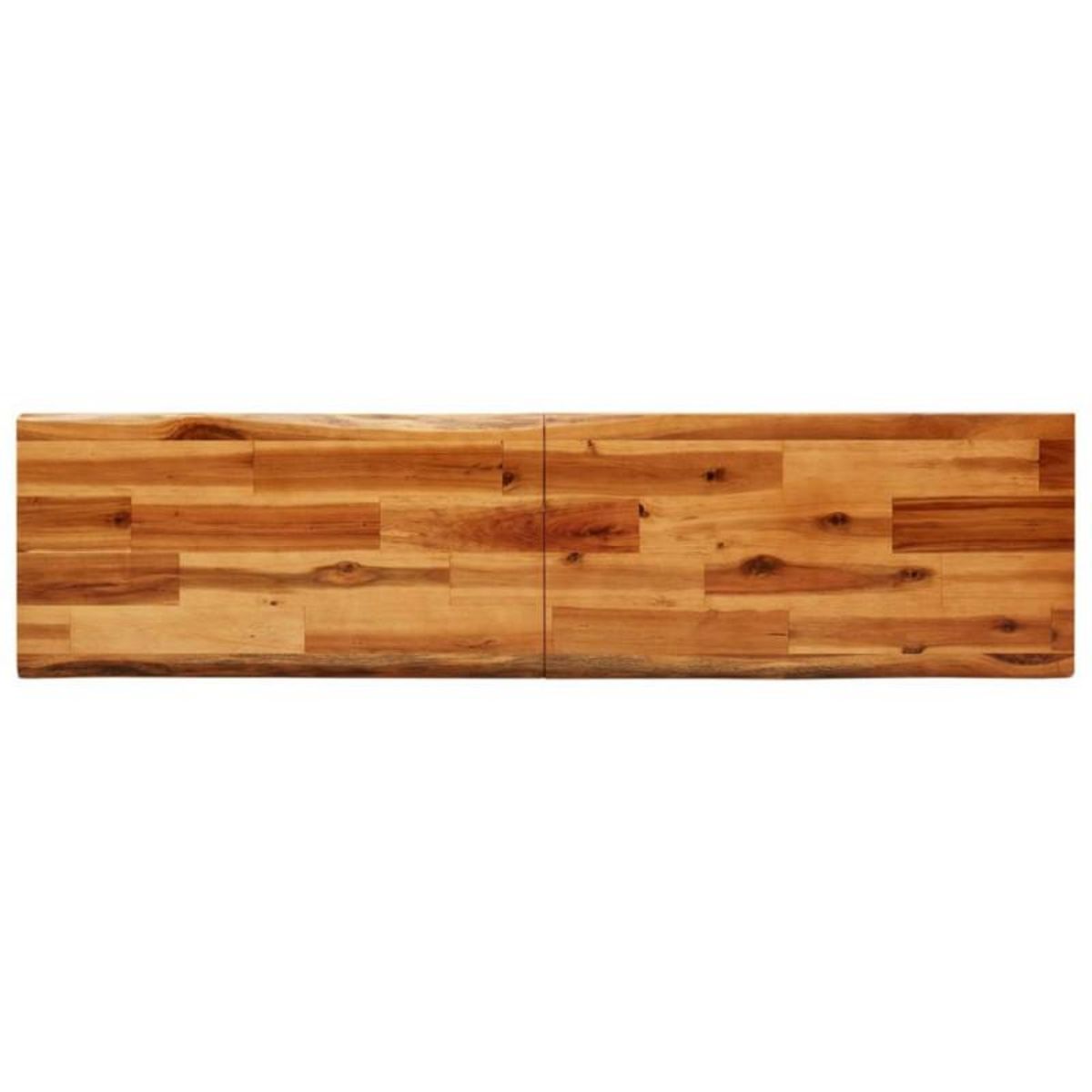 VIDAXL Banc avec bord vivant 140 cm bois d acacia massif