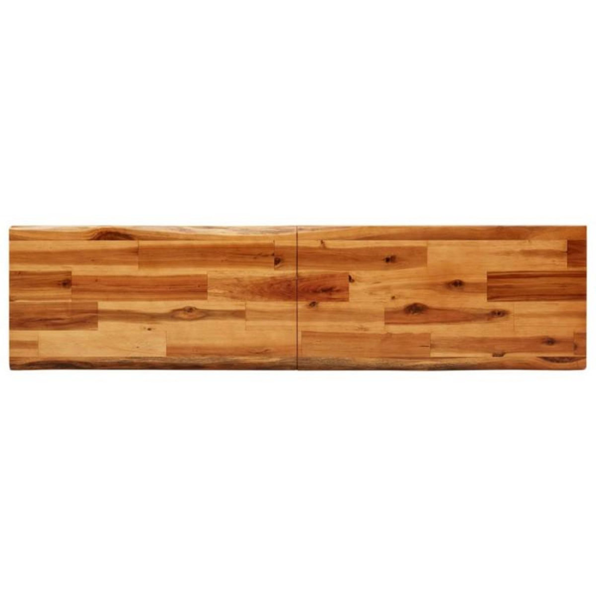 VIDAXL Banc avec bord vivant 140 cm bois d acacia massif