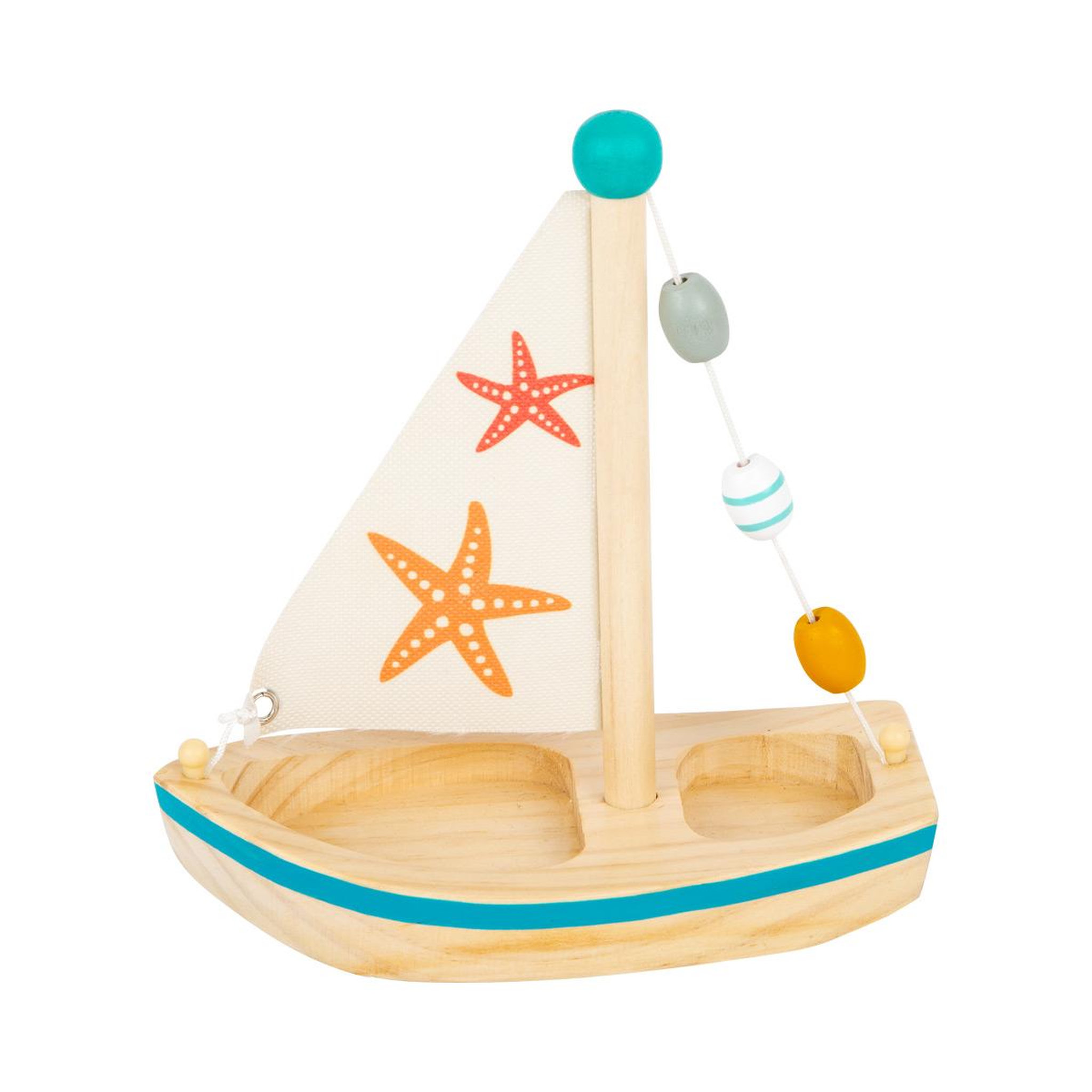 SMALLFOOT Voilier Etoile de mer en bois