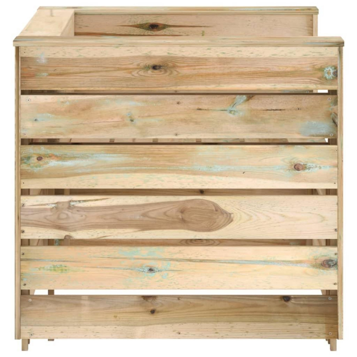 VIDAXL Salon de jardin palette 2 pcs Bois de pin impregne