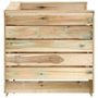 Voir la diapositive 5 : VIDAXL Salon de jardin palette 2 pcs Bois de pin impregne