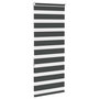 Voir la diapositive 4 : VIDAXL Store zebre noir 65x150 cm largeur du tissu 60,9 cm polyester