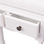Voir la diapositive 5 : VIDAXL Portant à vêtements avec armoire Bois Blanc