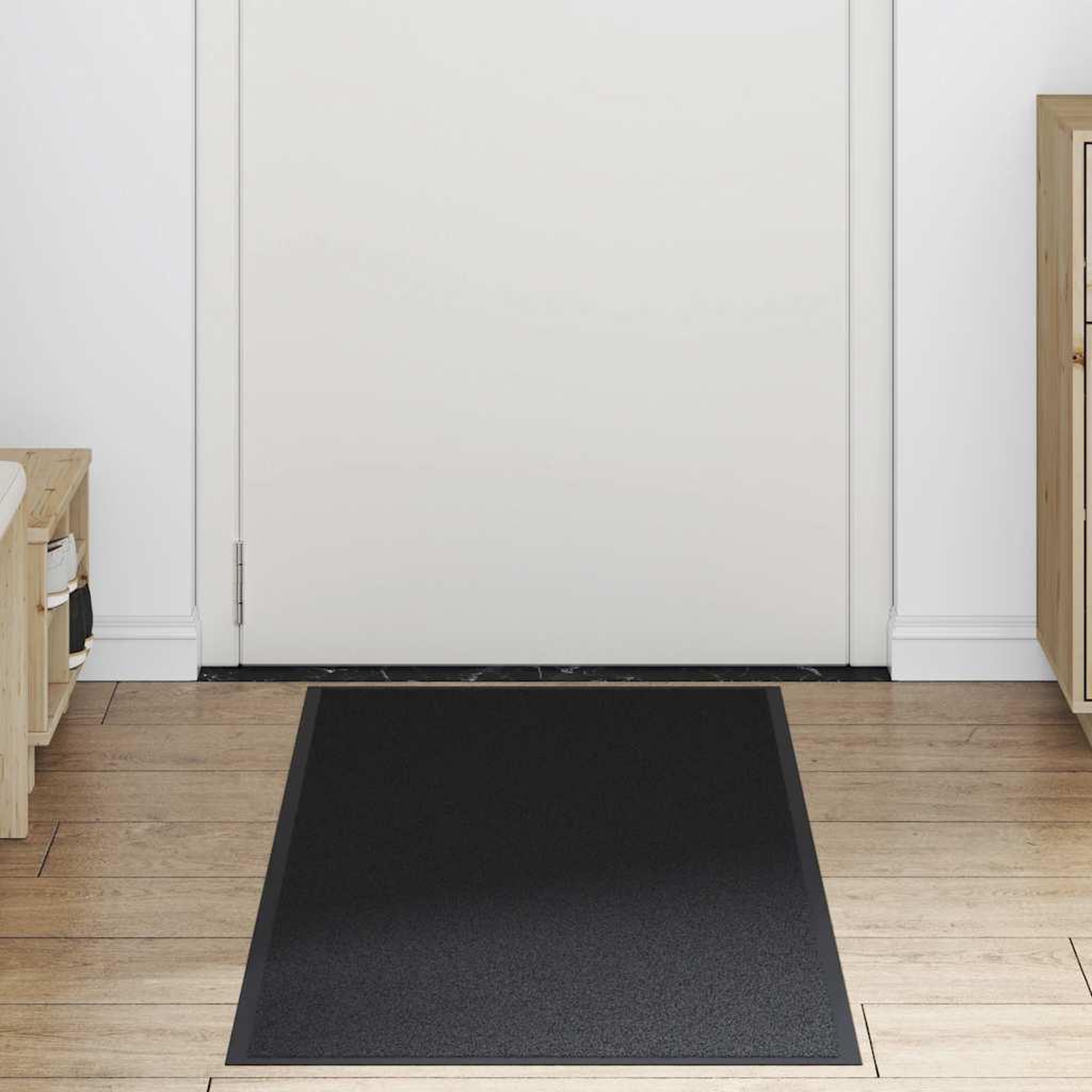 Voir la diapositive 3 : VIDAXL Paillasson noir 60x180 cm