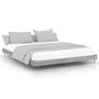 Voir la diapositive 2 : VIDAXL Cadre de lit sans matelas sonoma gris 200x200 cm