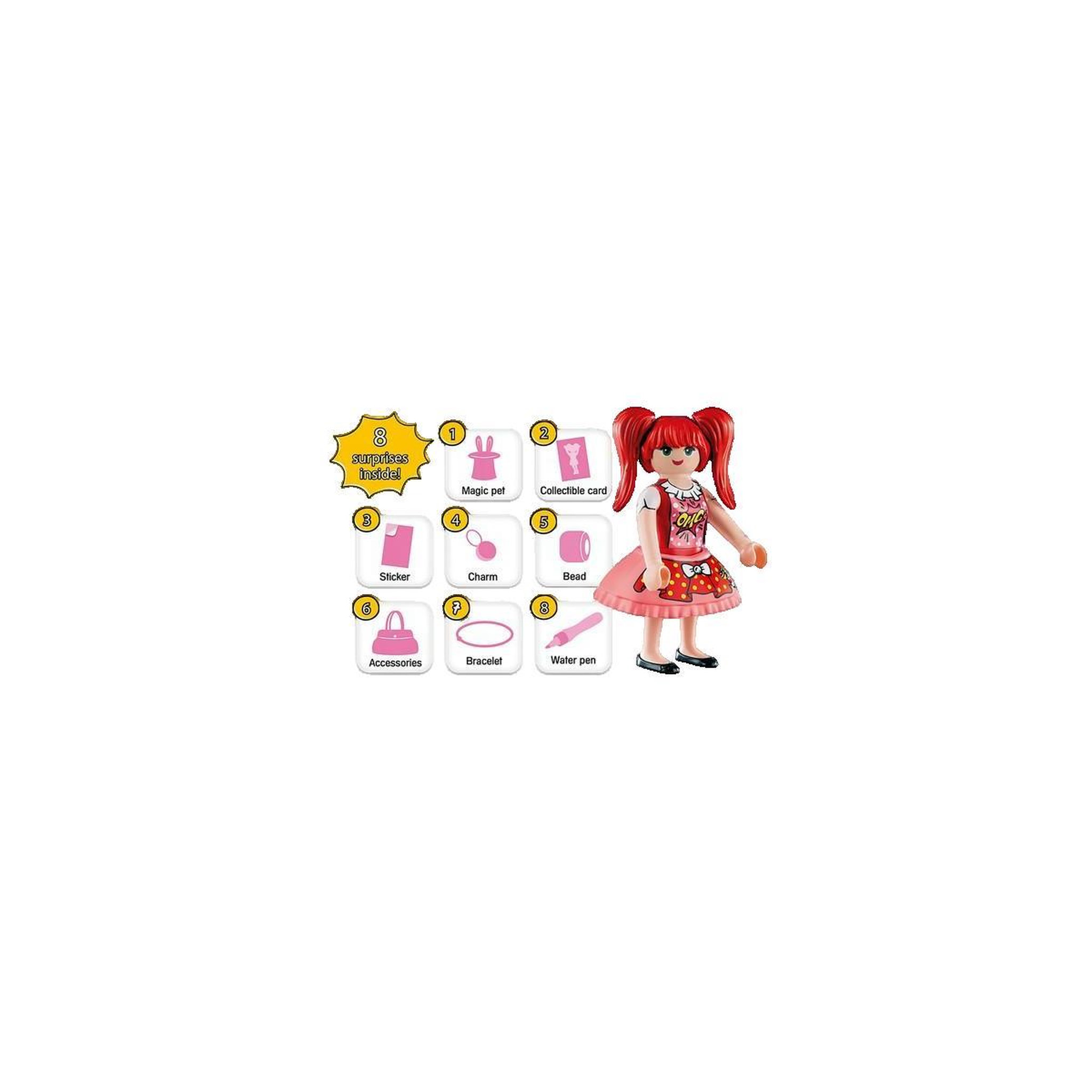 Voir la diapositive 2 : PLAYMOBIL Figurine Playmobil Starleen multicolore