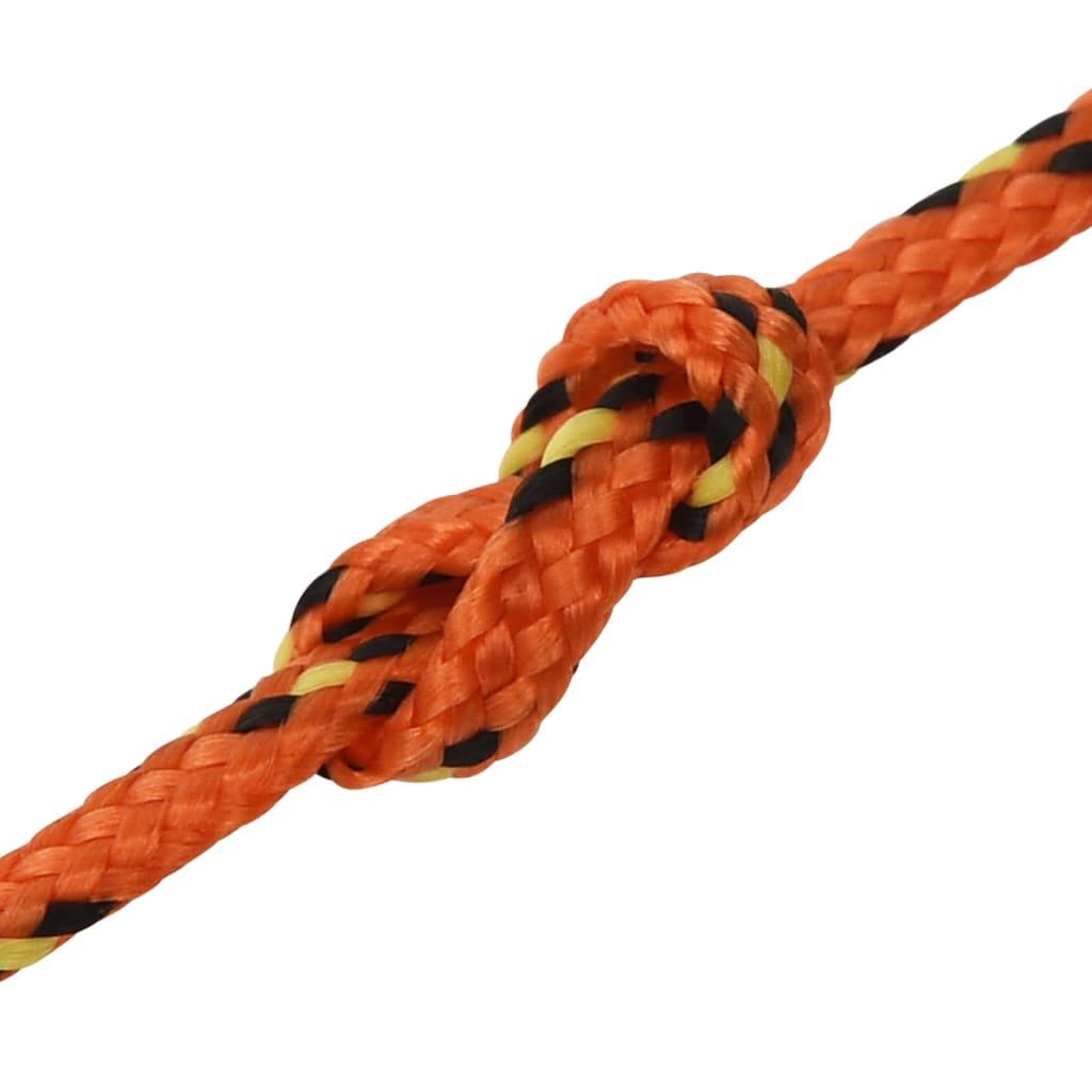 Voir la diapositive 5 : VIDAXL Corde de bateau Orange 2 mm 100 m Polypropylene