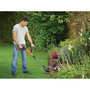 Voir la diapositive 4 : Black et Decker Coupe-bordure sans fil BLACK+DECKER STC1840EPC-QW - 18V - 30 cm