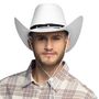 Voir la diapositive 2 : Boland Chapeau Texas Blanc - Adulte