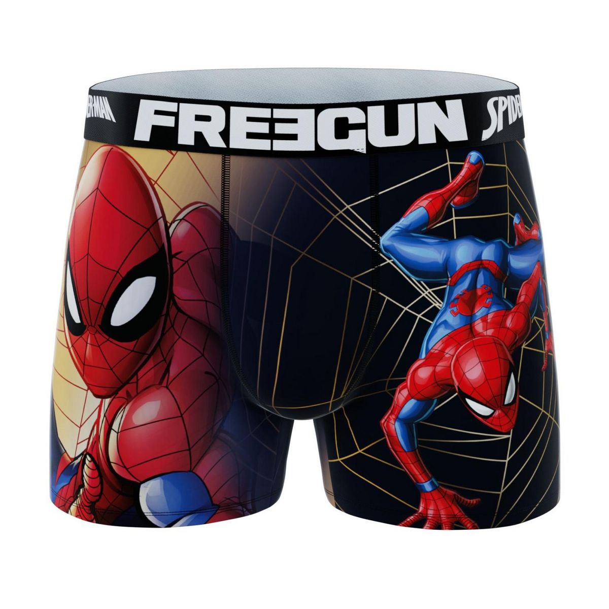 FREEGUN Lot de 3 boxers enfant Ultimate Spiderman
