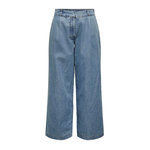 JACQUELINE DE YONG Pantalon Fluide Bleu Femme JDY Trixie. Coloris disponibles : Bleu