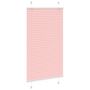 Voir la diapositive 3 : VIDAXL Store plisse rose 70x150 cm largeur du tissu 69,4 cm polyester