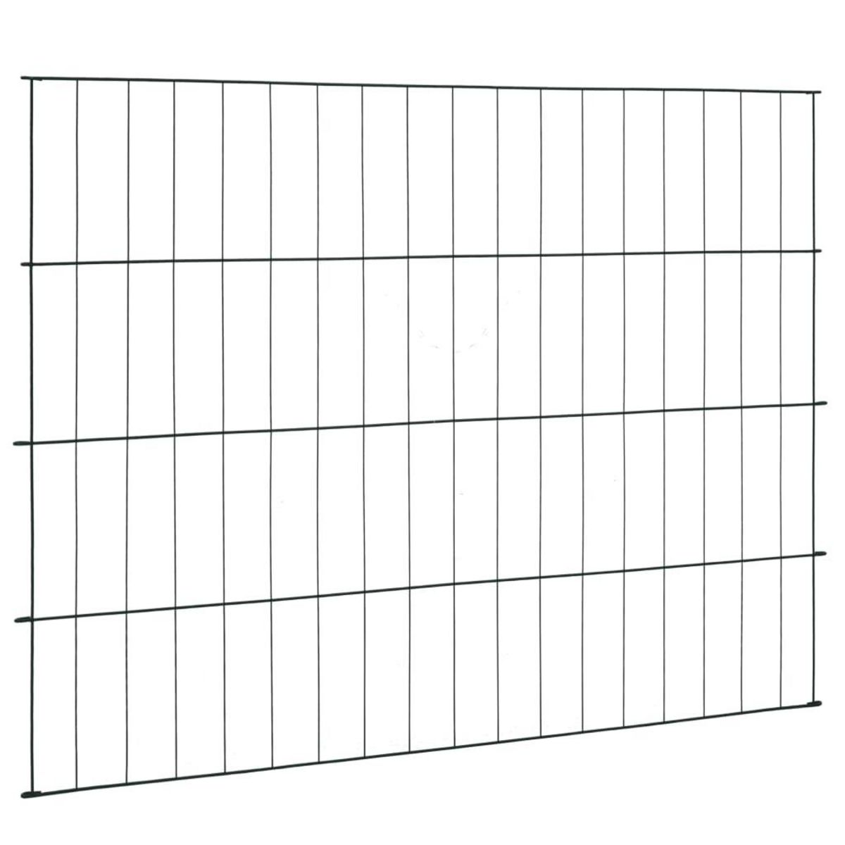 VIDAXL Ensemble de cloture de jardin 115x79 cm vert