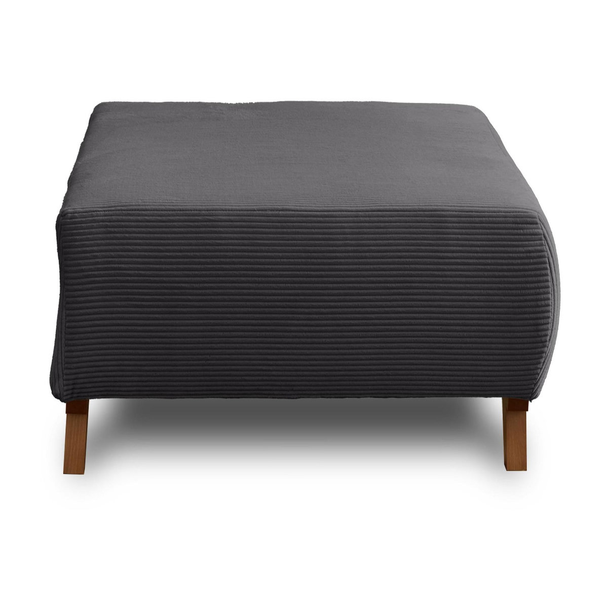 BEST MOBILIER Cristal - pouf modulable - 95 cm - en velours côtelé