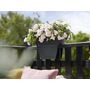 Voir la diapositive 5 : ELHO Balconnière Elho Vibia Campana Flower Bridge anthracite - Longueur 40 cm