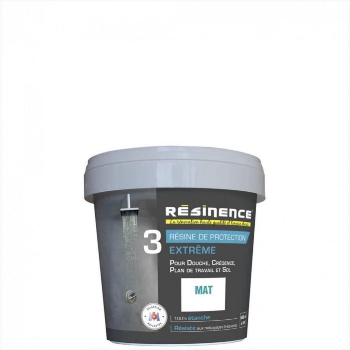 CENTRALE BRICO Résine de protection béton RESINENCE, incolore mat, 0.5 l l