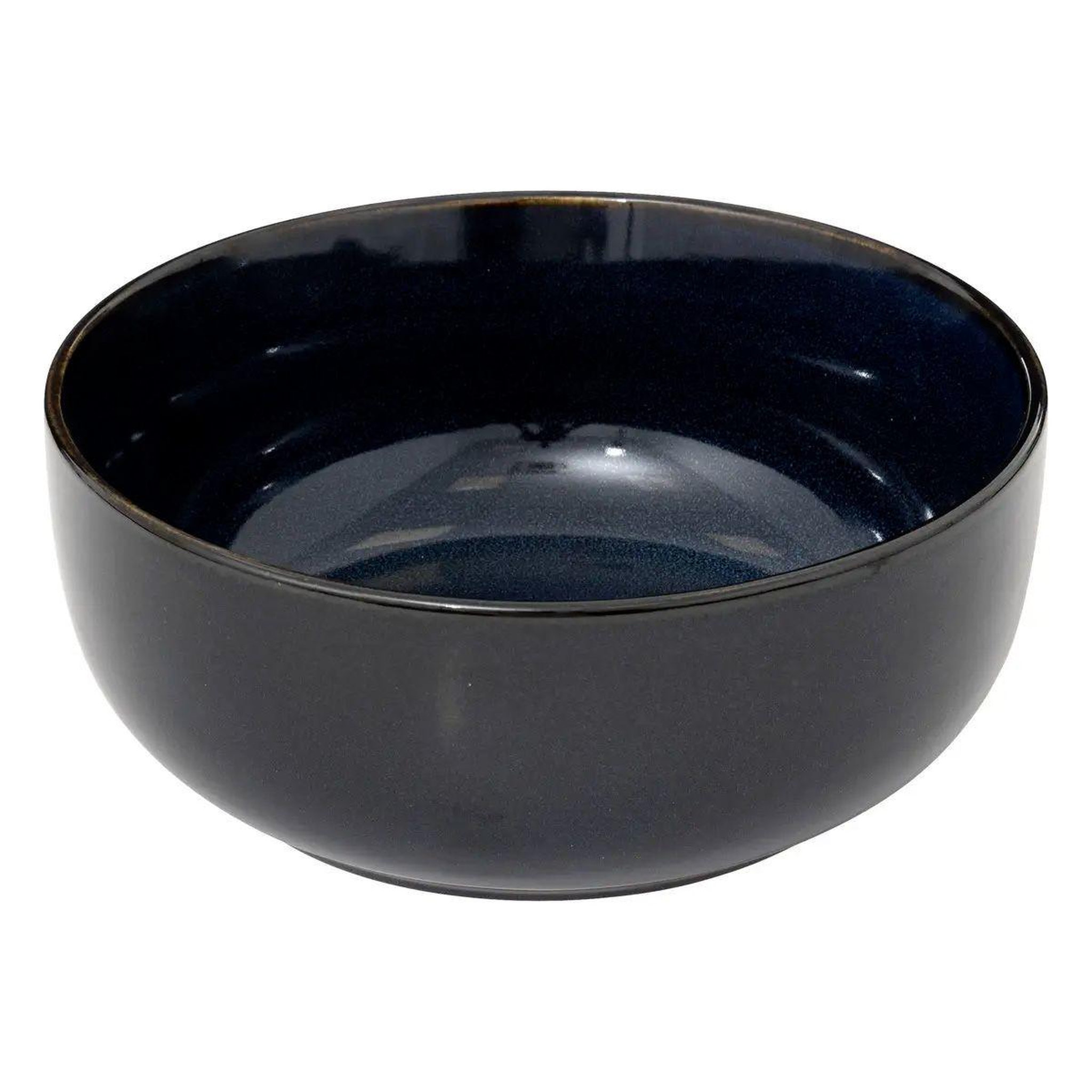 SECRET DE GOURMET Saladier en céramique  terre inconnue  22cm bleu