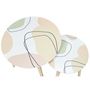 Voir la diapositive 4 : Paris Prix Lot de 2 Tables Gigognes  Poésie  48cm Multicolore
