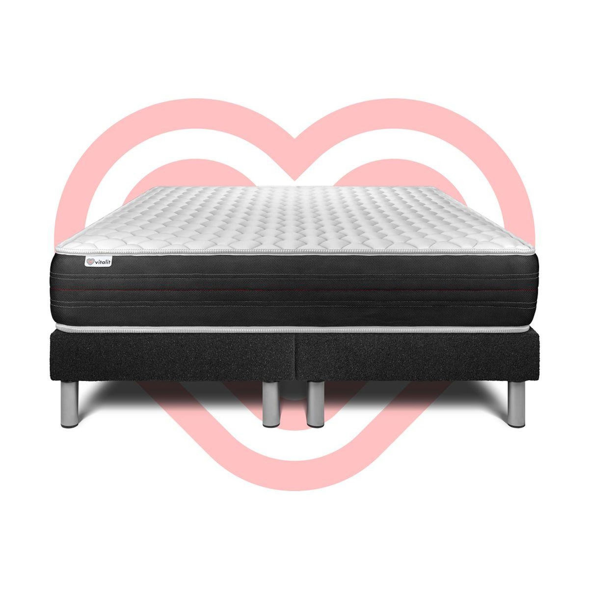 VITALIT Ensemble VITALSPRING 2x80x200cm