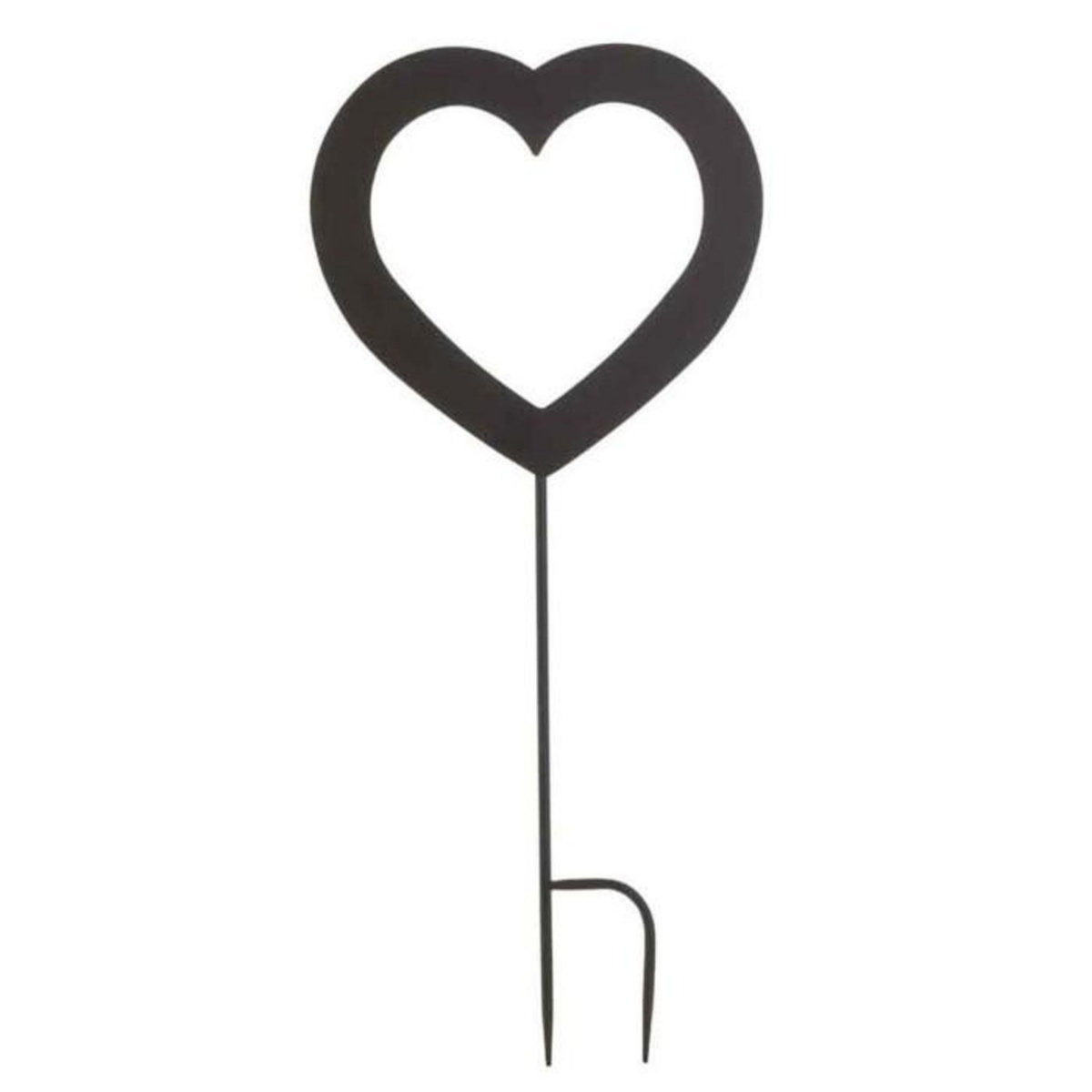 Paris Prix Décoration de Jardin  Cœur  71cm Noir