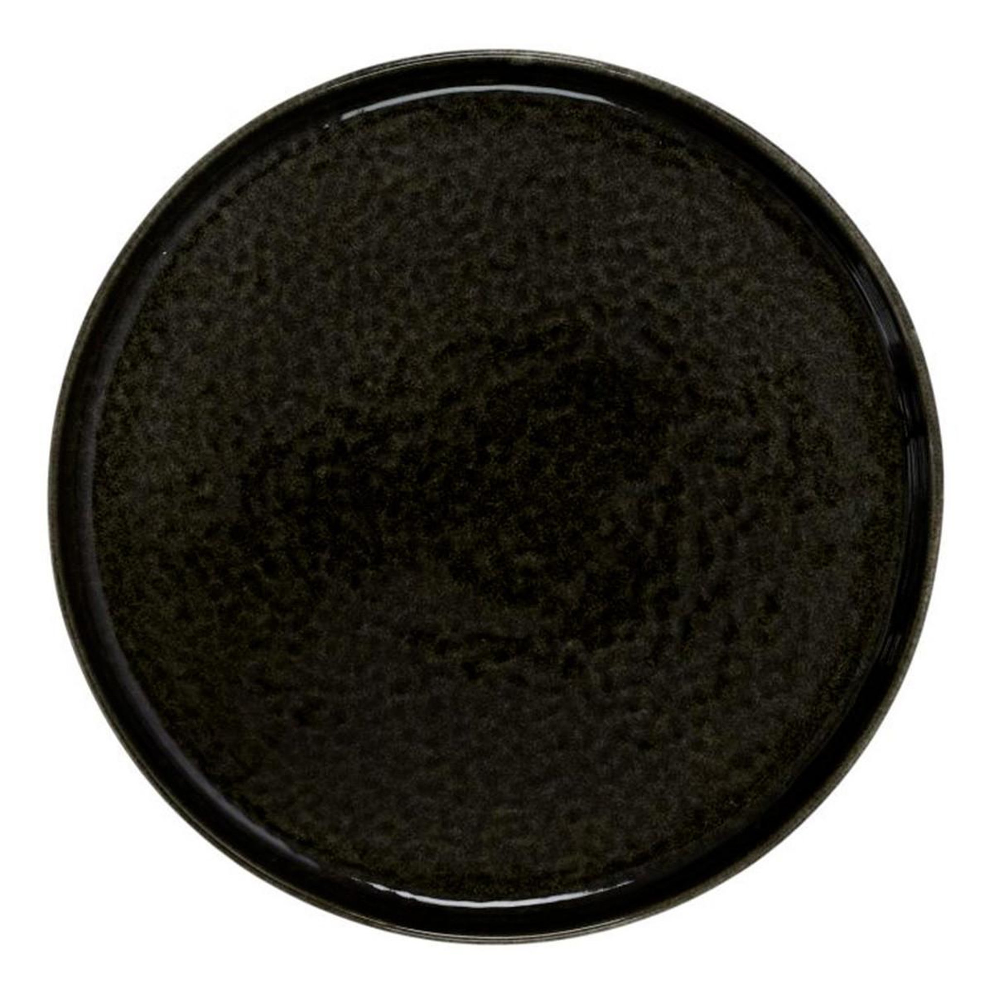 The Home Deco Factory Lot de 6 assiettes à dessert  gancia  20cm noir