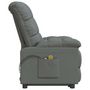 Voir la diapositive 5 : VIDAXL Fauteuil electrique de massage Gris fonce Tissu