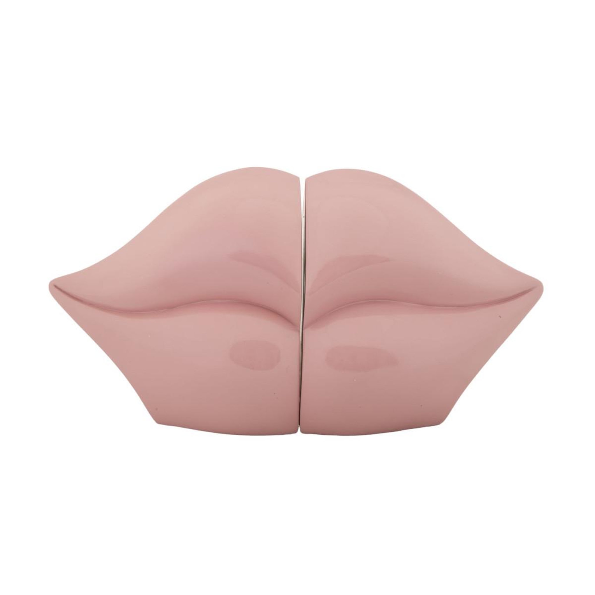 Voir la diapositive 2 : Paris Prix Lot de 2 serre-livres lèvres  bocca charms  27cm rose
