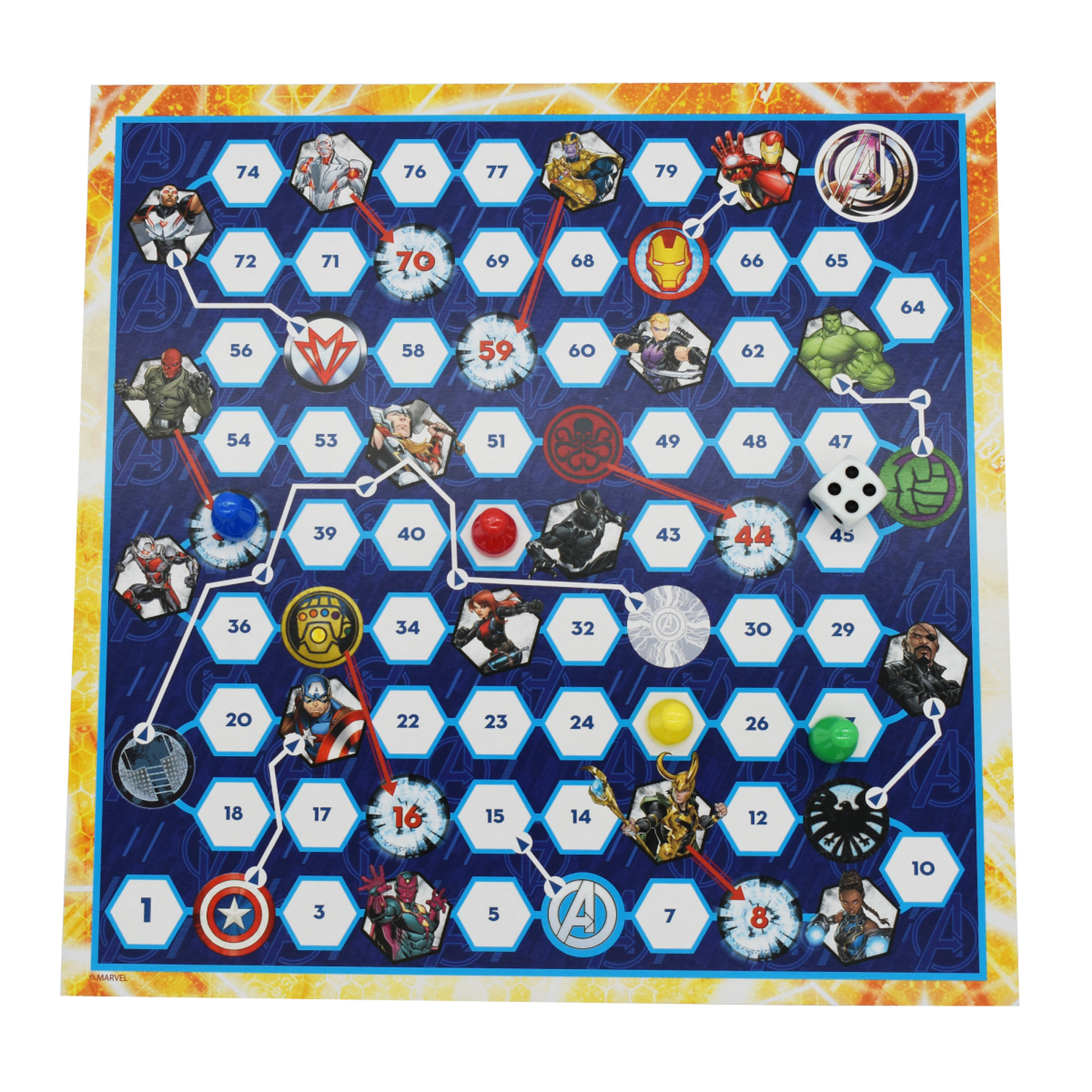 Voir la diapositive 3 : CARTAMUNDI Multijeux Avengers