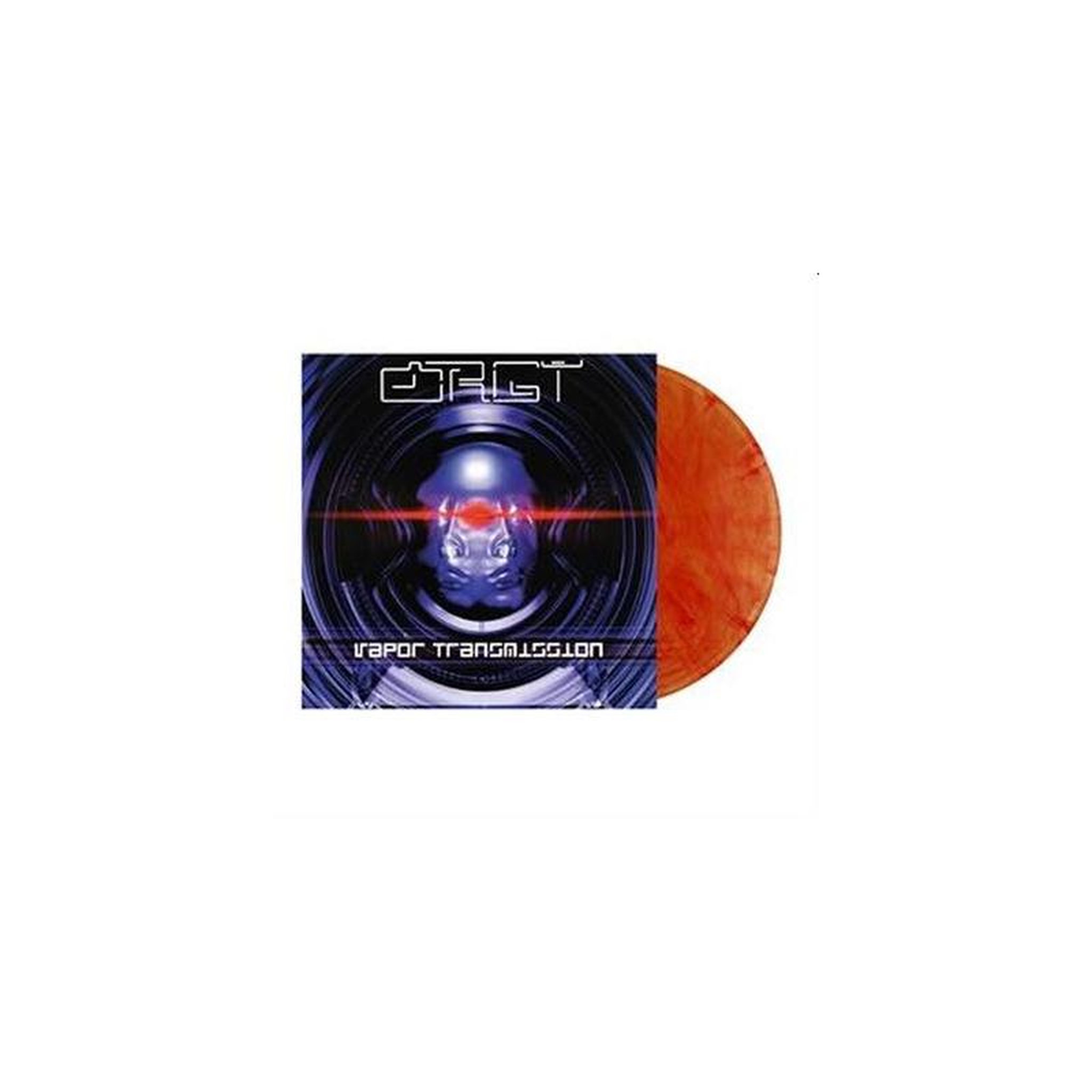 Vinyle 12  orgy « vapor transmission » édition colorée rouge et jaune