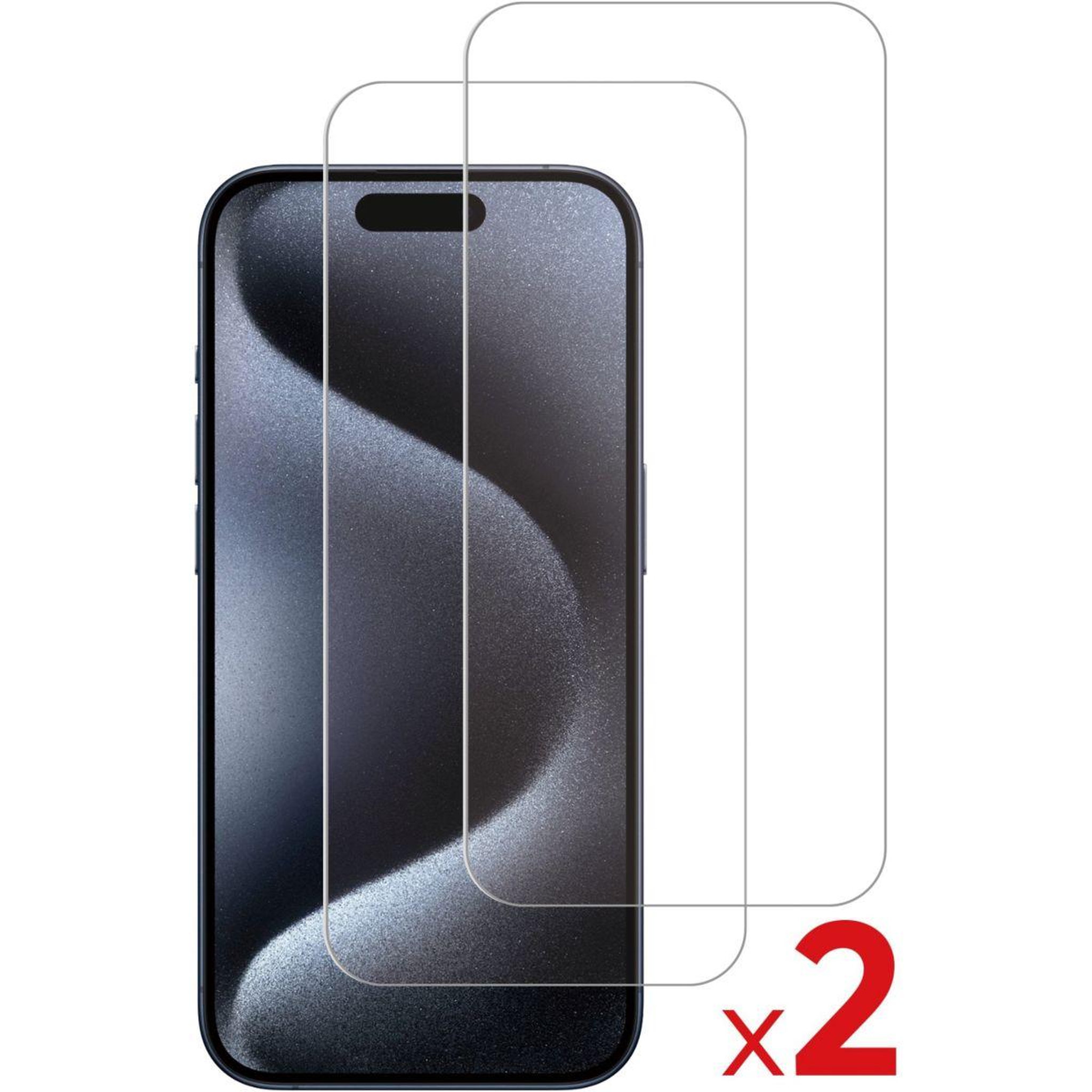 Voir la diapositive 1 : ESSENTIEL B Protège écran iPhone 15 Plus/15 Pro Max 16Plus